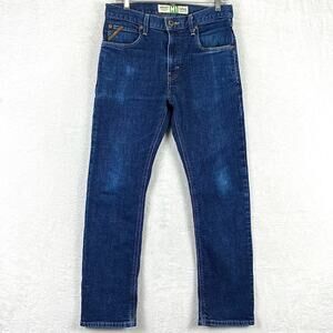 Ariat Legacy M1 VTG Stretch Straight Leg Jean Men 30x30 Abraded Faded Western